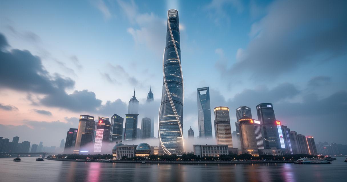 De la tradition à la modernité : la Shanghai Tower, le plus grand gratte-ciel de Chine dans l’histoire architecturale