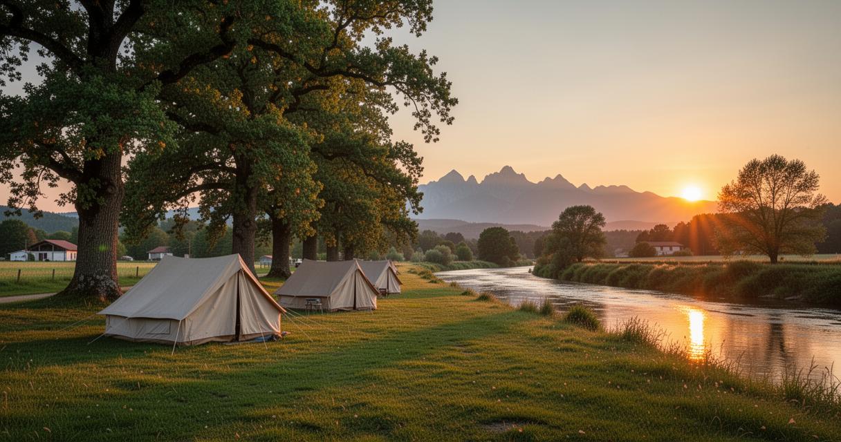 Un séjour en camping à Orthez en basse saison : tarifs avantageux pour explorer les petits villages landais