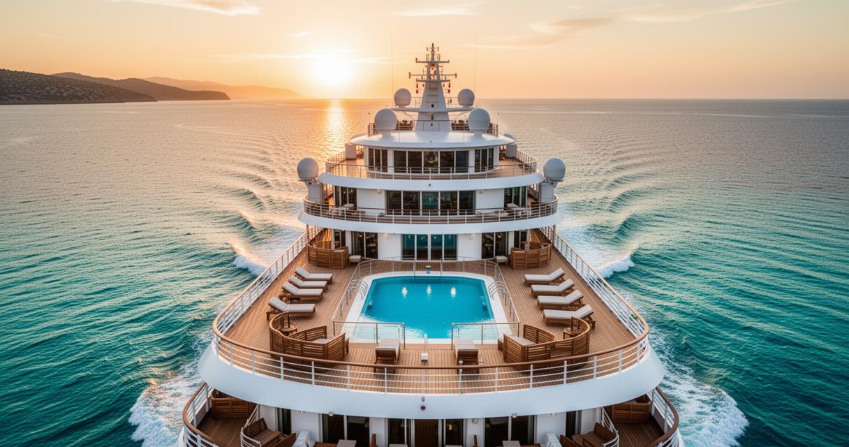 Croisière de luxe : notre top 5 des bateaux de croisière les plus luxueux et leurs compagnies
